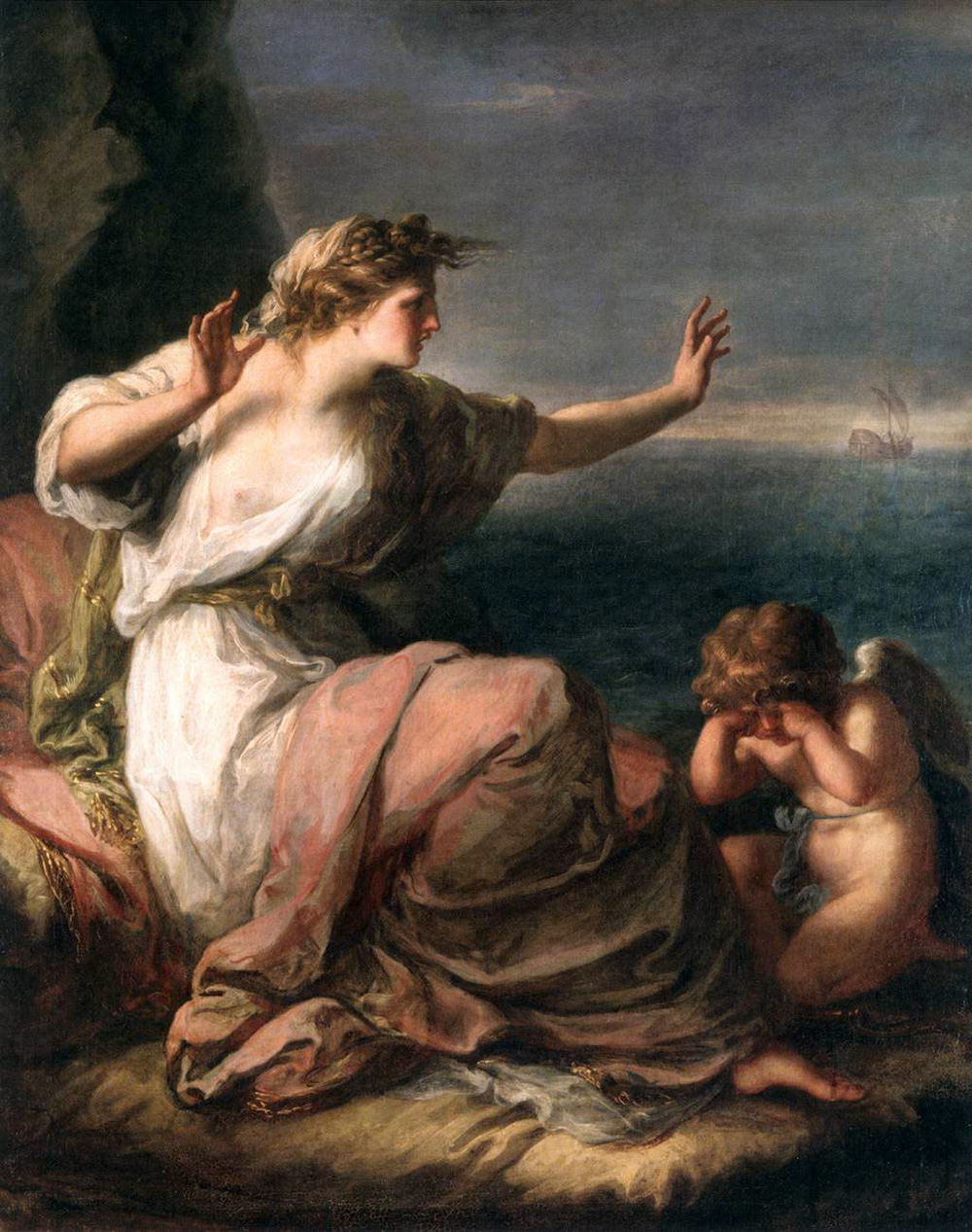 ariadne abandoned by theseus on naxos